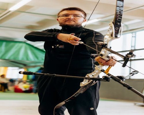 Portrait of young active woman